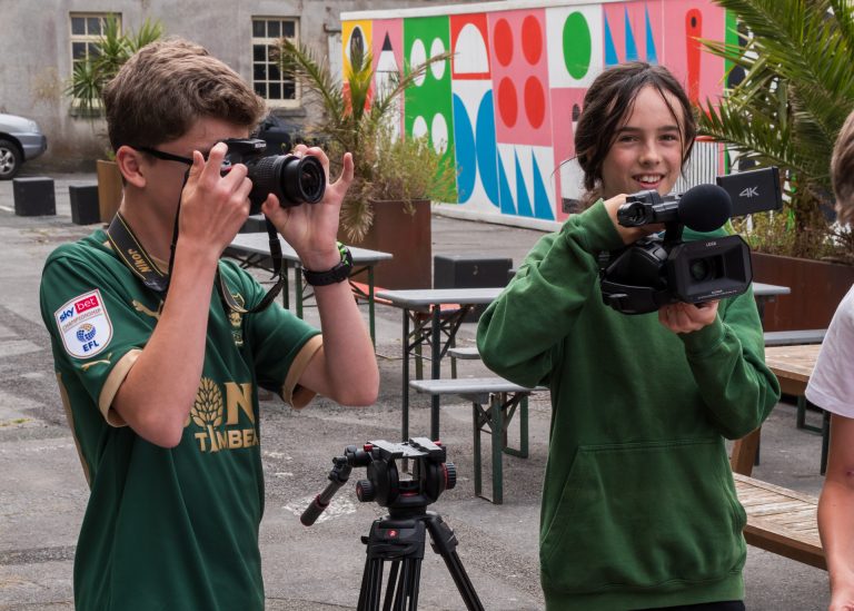 Picture of Film In A Day with DHSB! post.